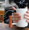 New creative hammer-shaped large-capacity mug and personalized ceramic cup details Picture